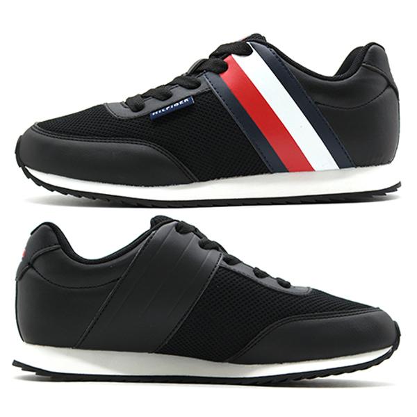 スニーカー キッズ 子供 靴 ジュニア 黒 ブラック トミーヒルフィガー TOMMY HILFIGER TH-100851 TH-100852 TH BELCOURT JOGGER｜footone｜06