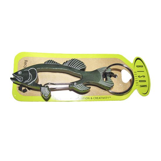 【クリックポスト】対応商品 BISON DESIGNS　バイソンデザインズ FISH CARABINER　(訳あり） | BISON DESIGNS | 08