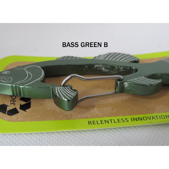【クリックポスト】対応商品 BISON DESIGNS　バイソンデザインズ FISH CARABINER　(訳あり） | BISON DESIGNS | 11