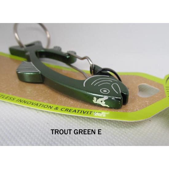 【クリックポスト】対応商品 BISON DESIGNS　バイソンデザインズ FISH CARABINER　(訳あり） | BISON DESIGNS | 16