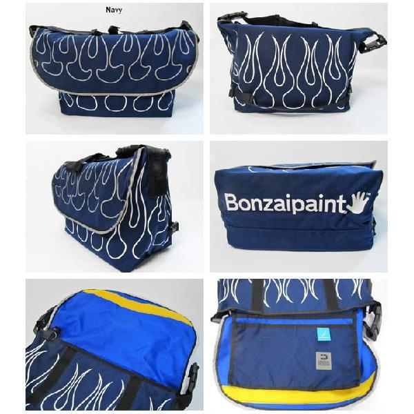 Bonzaipaint バンザイペイント FIRE Messnger Bag : bpbg033 