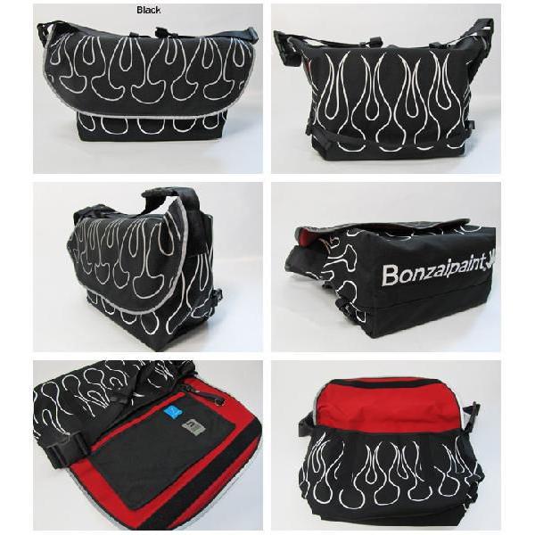 Bonzaipaint バンザイペイント FIRE Messnger Bag : bpbg033 