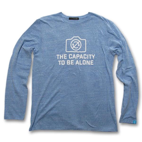 【クリックポスト】対応商品 Bonzaipaint バンザイペイント TO BE ALONE L/S TEE｜footstep