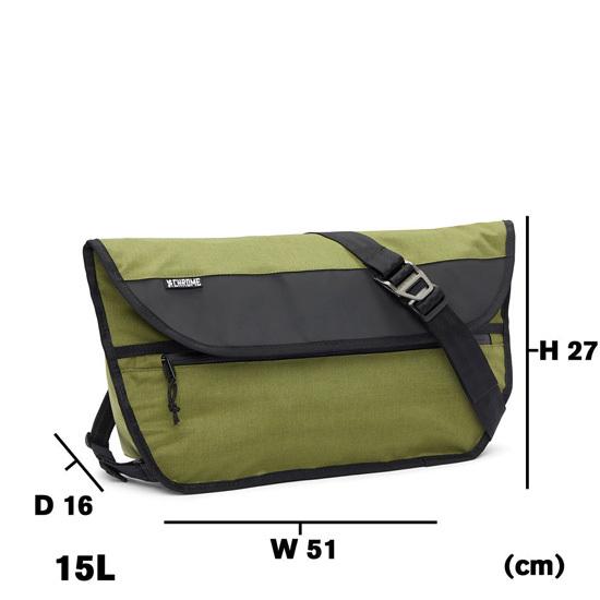 CHROME（クローム） SIMPLE MESSENGER BAG MD シンプル メッセンジャー