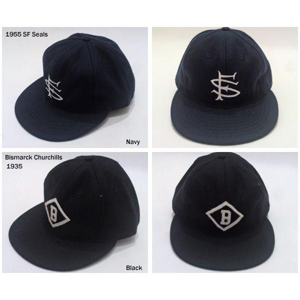 EBBETS FIELD FLANNELS エベッツ・フィールド・フランネル WOOL BASEBALL CAP For J. CREW | EBBETS FIELD FLANNELS(ファッション) | 02