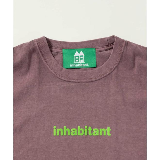 【クリックポスト】対応商品 inhabitant インハビタント ISM23LS11 Photographers Logo T-shirts｜footstep｜08