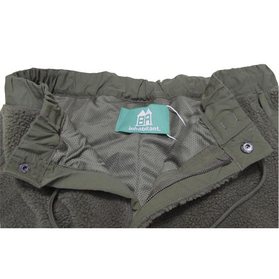 inhabitant 23AW インハビタント ISM23PA50 BOA FLEECE LONG PANTS | inhabitant | 10