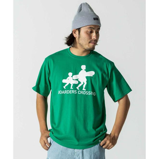 【クリックポスト】対応商品 inhabitant インハビタント Boarders Crossing T-shirts/サーファープリントTシャツ/ サーフィン/レジャー/スケートボード | inhabitant | 16