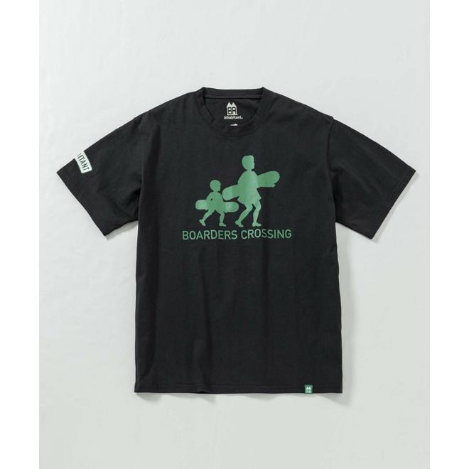 【クリックポスト】対応商品 inhabitant インハビタント Boarders Crossing T-shirts/サーファープリントTシャツ/ サーフィン/レジャー/スケートボード | inhabitant | 05