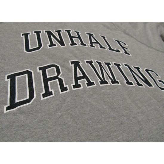 海千山千會 UNHALF DRAWING 【アンハーフ　ドローイング】 UNHALFDRAWING SWEAT HALF SLEEVE CALLEGE LOGO | バンザイペイント | 07