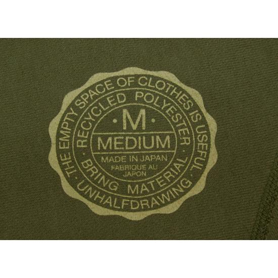 海千山千會 UNHALF DRAWING 【アンハーフ　ドローイング】 UNHALFDRAWING SWEAT HALF SLEEVE CALLEGE LOGO | バンザイペイント | 10