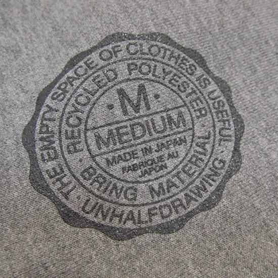 海千山千會 UNHALF DRAWING 【アンハーフ　ドローイング】 UNHALFDRAWING SWEAT HALF SLEEVE CALLEGE LOGO | バンザイペイント | 11