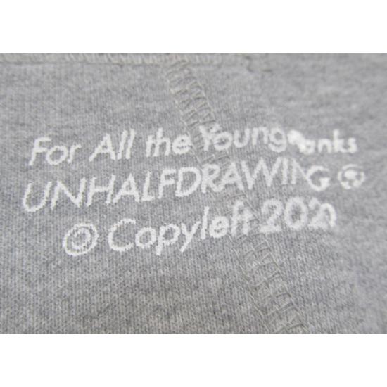 海千山千會 UNHALF DRAWING 【アンハーフ　ドローイング】 CASH FROM CREDIT HOODIE | バンザイペイント | 13