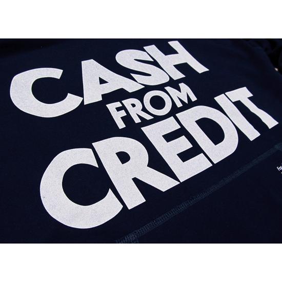 海千山千會 UNHALF DRAWING 【アンハーフ　ドローイング】 CASH FROM CREDIT HOODIE | バンザイペイント | 07