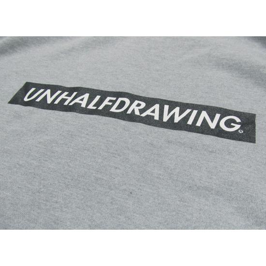 海千山千會 UNHALF DRAWING 【アンハーフ　ドローイング】 BOX LOGO HOODIE｜footstep｜03