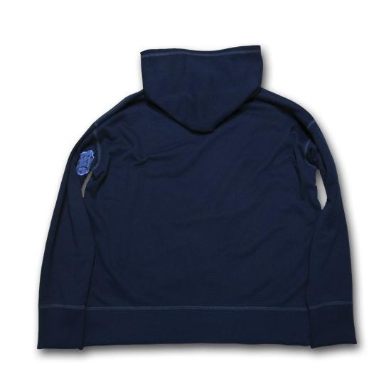 海千山千會 UNHALF DRAWING 【アンハーフ　ドローイング】 COLLEGE LOGO HOODIE | バンザイペイント | 07