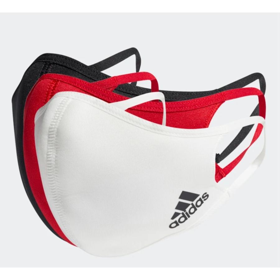 アディダス 注目の Adidas マスク フェイスカバー 3色 3枚セット パフォーマンス 魅了