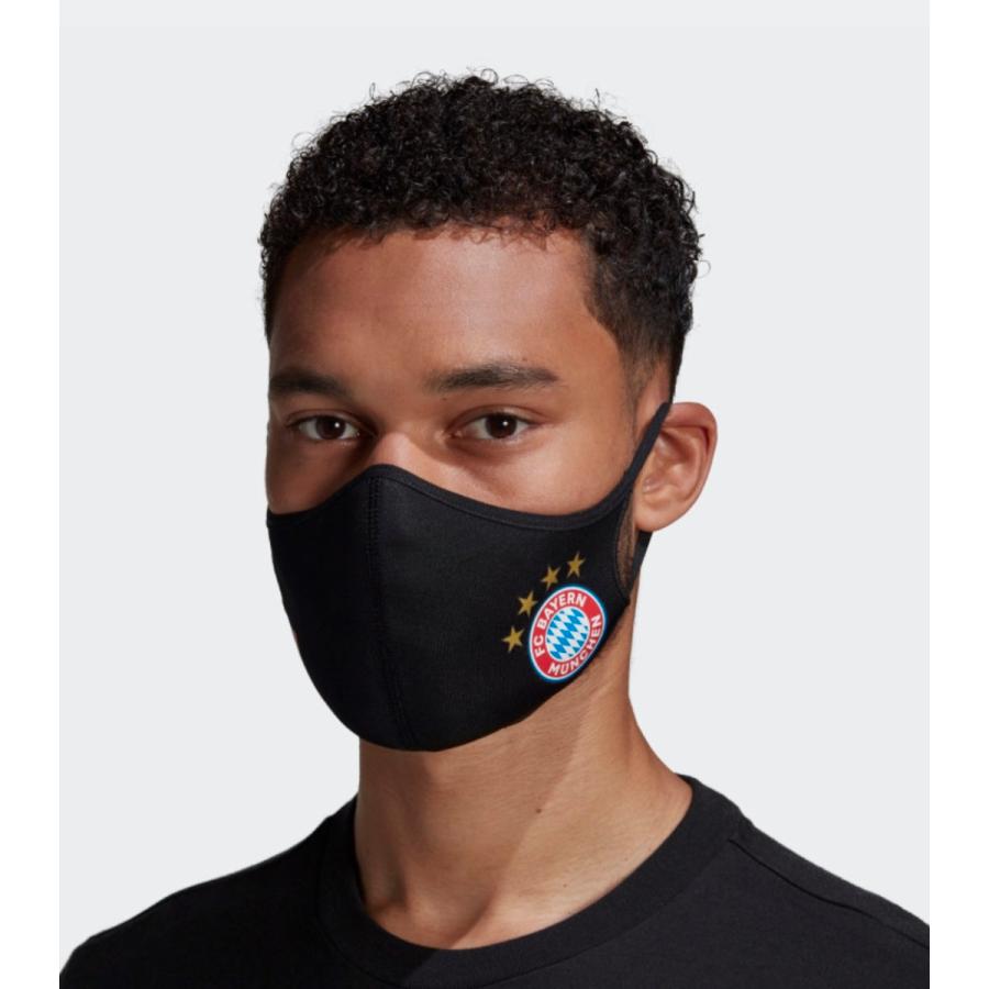 アディダス フェイスカバー 3枚セット ブラック バイエルン ミュンヘン Adidas Face Cover Black Munchen Foottower 通販 Yahoo ショッピング