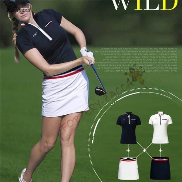 送料無料 新品 ゴルフウェア レディース レディースウエア ゴルフスカート ゴルフスカート ゴルフシャツ ポロシャツ スポーツウェア 女性用 オシャレ 女性用 半袖 Tシャツ 上下セット P Zacca Zacca Store 売り出し正規