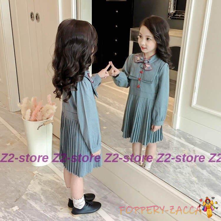 ワンピース ドレス 韓国子供服 ジュニア Dress 通学 通園 ワンピ キッズ用プルオーバー 韓国 子ども服 春 秋 女の子 キッズ用 特価ブランド