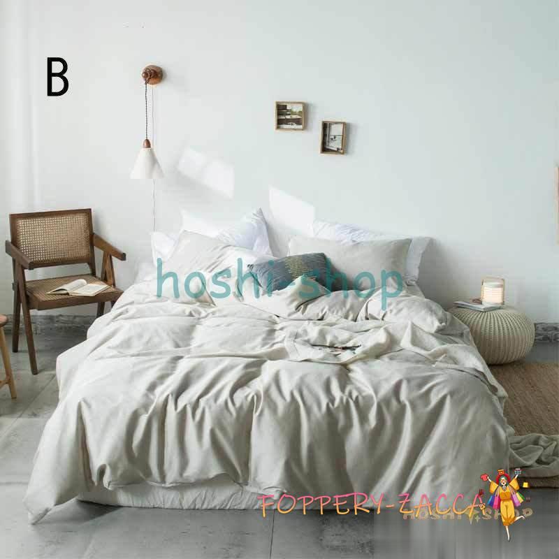 布団カバーセット シングル セミダブル おしゃれ 通気 寝具カバー 4点セット 掛け布団カバー 敷き布団カバー 枕カバー ベットカバー ボックスシーツ 肌に優しい 数量限定