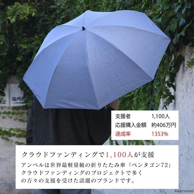 美品☆ アンベル/Amvel 晴雨兼用折りたたみ傘 オリーブ 美品☆ アンベル/Amvel 晴雨兼用折りたたみ傘 オリーブ