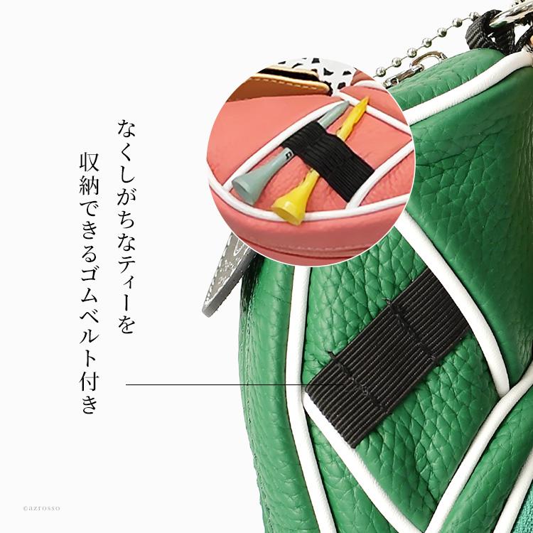 ゴルフボールケース 本革 ゴルフ コンペ 景品 メンズ 父の日 レザー