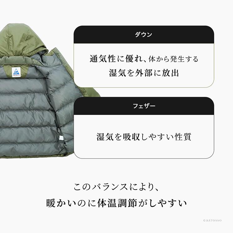 ぽめらです。Cape HEIGHTS ダウンジャケット フード 2way Cape HEIGHTS（ケープハイツ） ダウンジャケット メンズ アウター