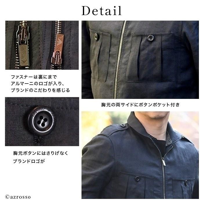 EMPORIO ARMANI エンポリオ アルマーニ ジャケット 黒 メンズ 秋 EMPORIO ARMANI エンポリオ アルマーニ ジャケット 黒 メンズ 秋