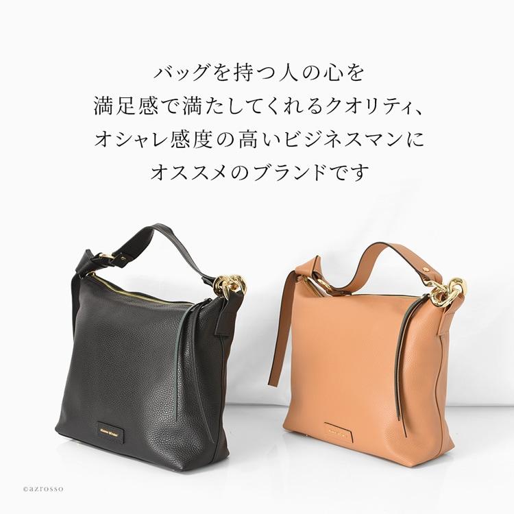 メンズ 誕生日 プレゼント 冬 ギフトショルダーバッグ 革 a4 50代 斜めがけ 30代 40代 ワンショルダー 太ベルト a4 ブラック キャメル ジャンニノターロ_17