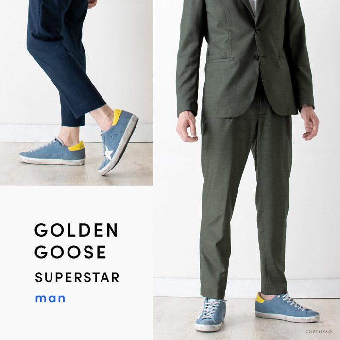 ★Golden ★ピュアスタースニーカーグリーンレザータブ 楽天市場】[TIME SALE] Golden Goose ゴールデングース PURE