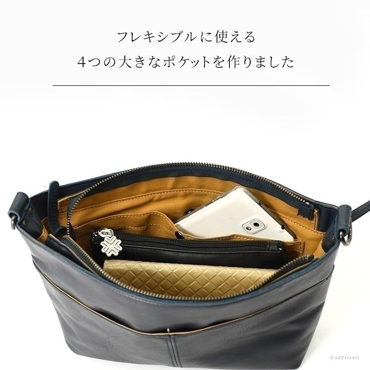 メンズ レザー ショルダーバッグ 小さめ 軽い 革 豊岡製 豊岡 鞄 斜 