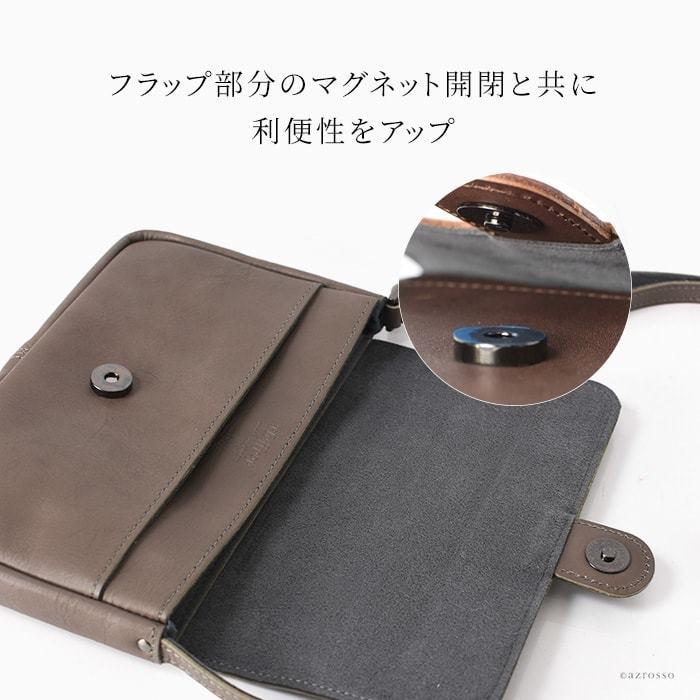 Uni&co. レザーショルダー キャメルカラー マグネット開閉 収納袋付き Uni&co. レザーショルダー キャメルカラー マグネット開閉 収納