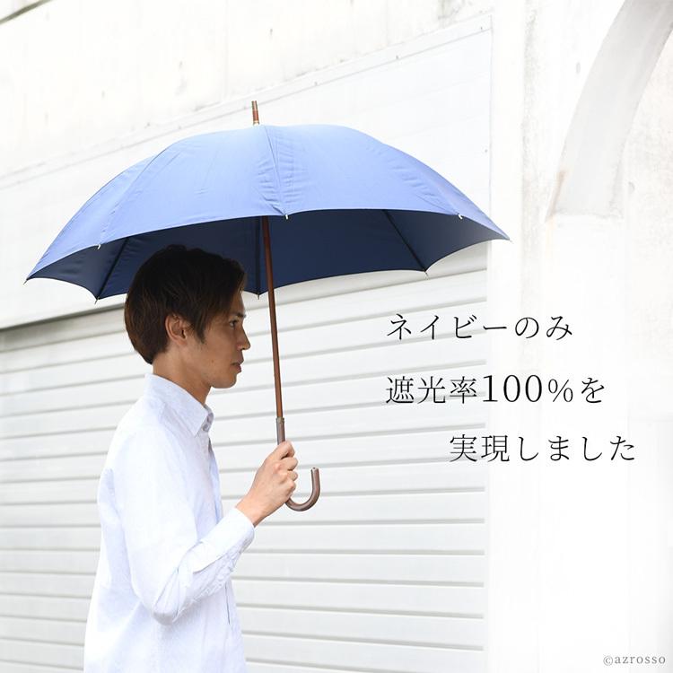 傘 長傘 メンズ おしゃれ 軽量 晴雨兼用 日傘 涼しい 完全遮光 1級遮光