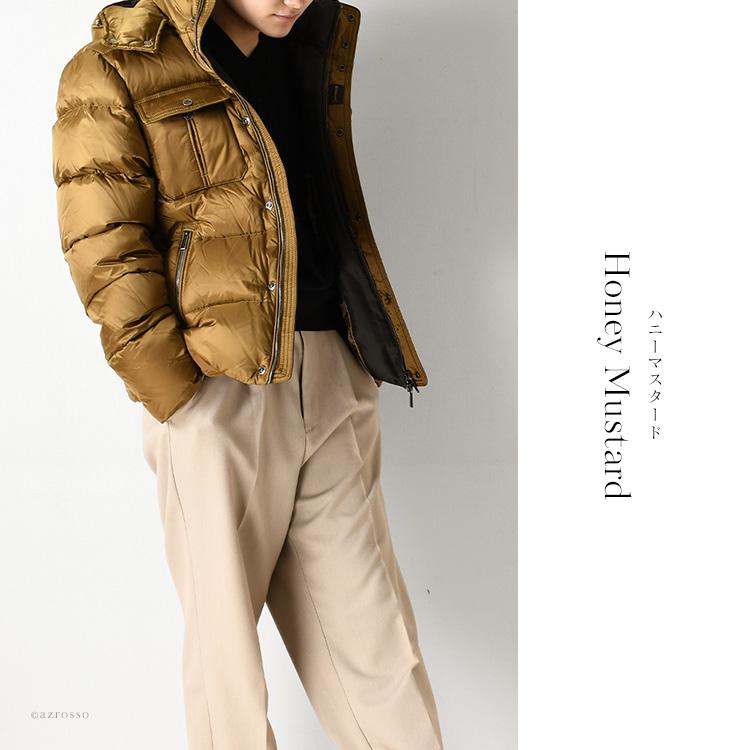 MOORER アウター メンズ ダウンジャケット フード付き 40代 30代