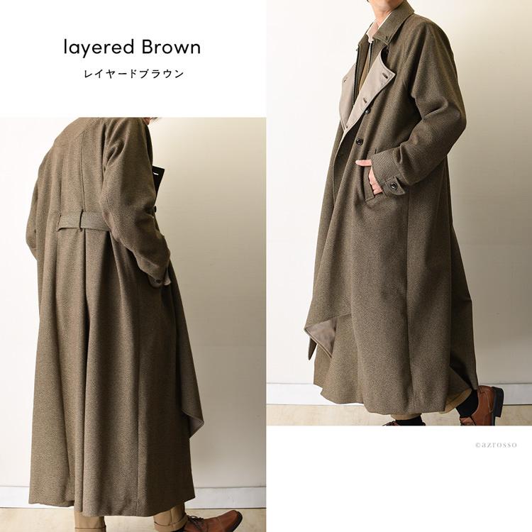 semantic design ロングコート 冬用 アウター メンズ 秋 冬 コート ロング 40代 30代 20代 大きい