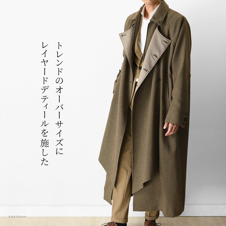 アウター メンズ 秋 冬 コート ロング 40代 30代 20代 大きい