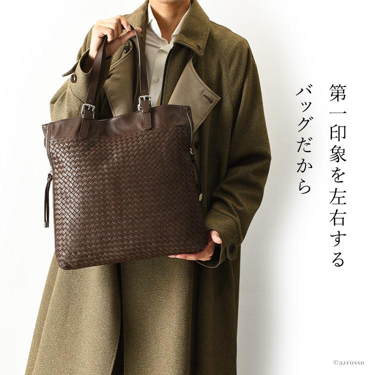 イタリア レザー ビジネスバッグ a4 トートバッグ メンズ 革