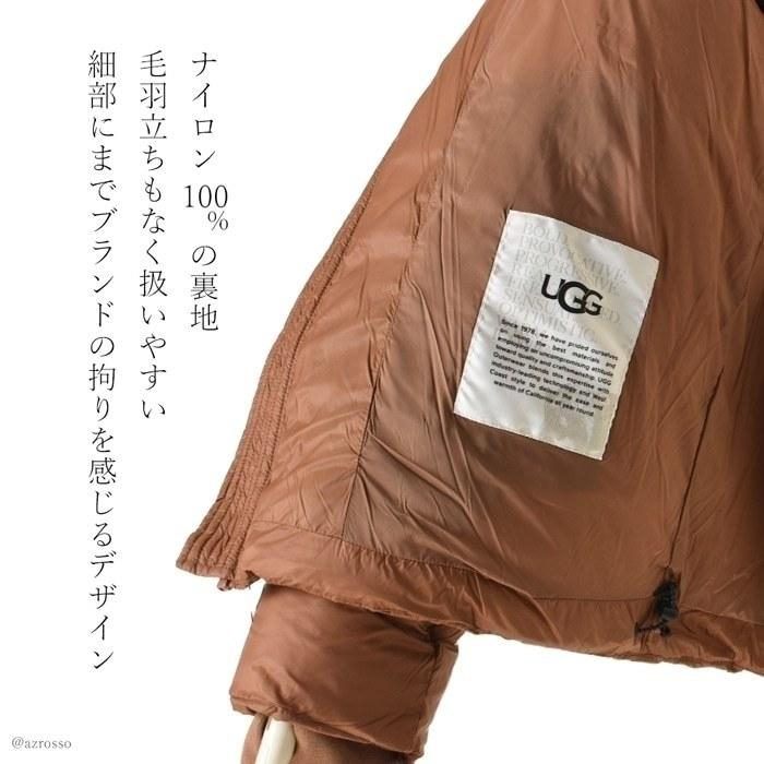 アグ UGG ダウン ジャケット メンズ 暖かい アウター ブランド 人気 日本未発売 フード付き ミドル丈 ブラック ブラウン グリーン｜fopviva-on-line｜15