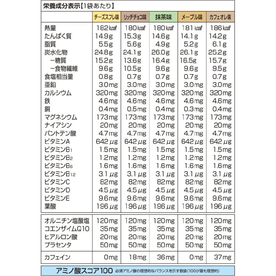 DHCプロティンダイエット ケーキ スイーツセレクション 15袋入｜for-plan｜06