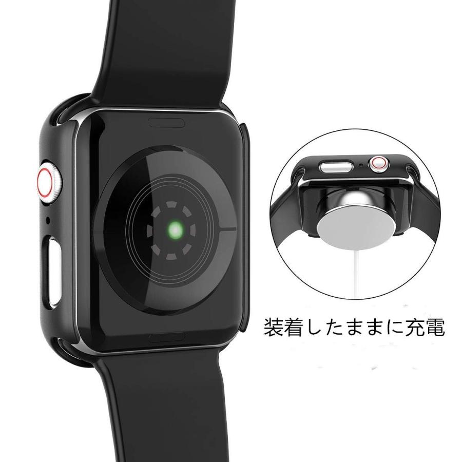 ULOE 対応 Apple Watch Series 6 / SE / SE2 / Series 5 / Series 4 44mm PC ブラック｜for-plan｜04