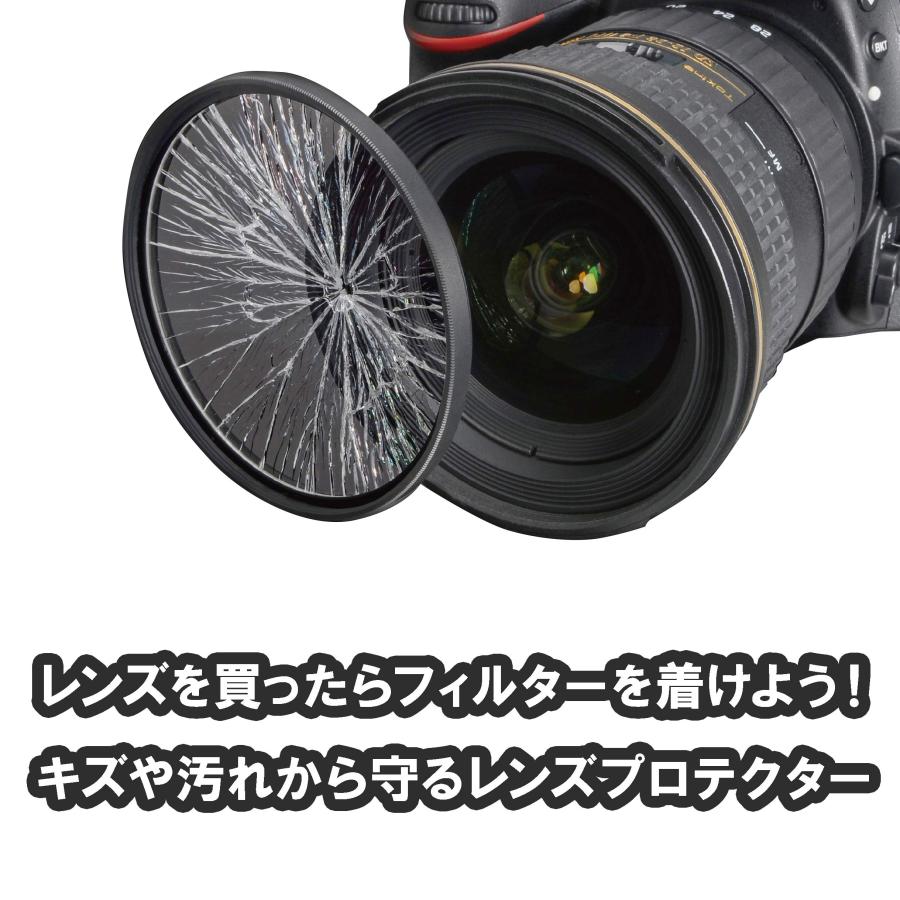 Kenko 58mm レンズフィルター PRO1D プロテクター レンズ保護用 薄枠 日本製 258545｜for-plan｜03