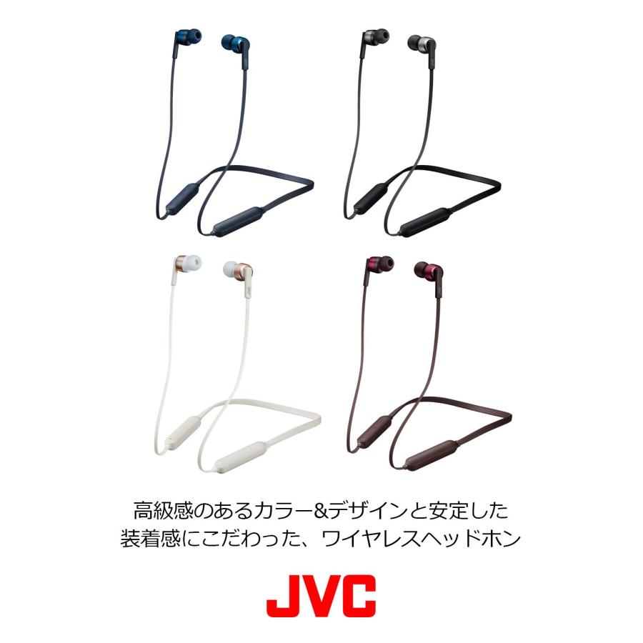 JVC HA-FX67BT-B ワイヤレスイヤホン Bluetooth対応/連続7時間再生/ソフトバンド採用/生活防水//マグネット内蔵 ブラック｜for-plan｜02