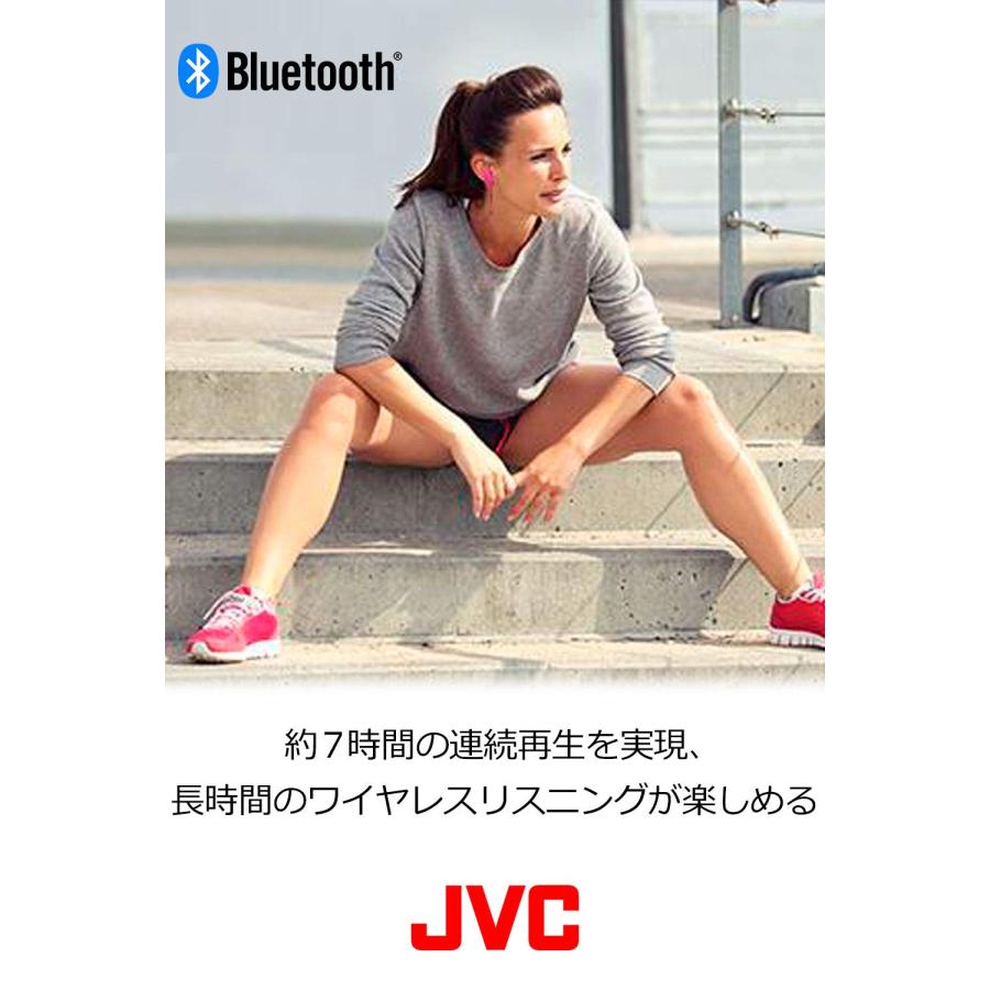 JVCケンウッド JVC スポーツ用ワイヤレスイヤホン Bluetooth対応 ブラック HA-EB10BT-B｜for-plan｜02