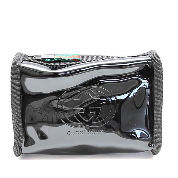 GUCCI（グッチ） ポーチ ギルティ コスメポーチ エナメル ノベルティ