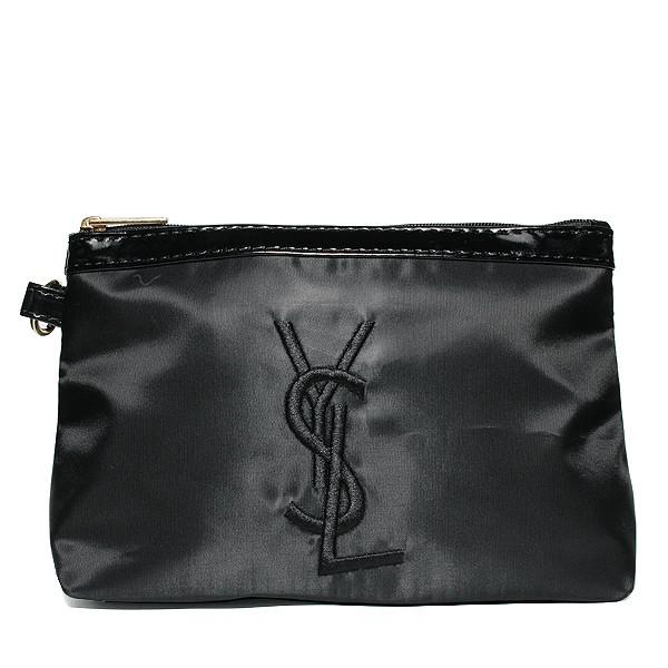 イヴサンローラン ノベルティ ポーチ YVES SAINT LAURENT コスメポーチ イブサンローラン ブラック 限定 :YSL156