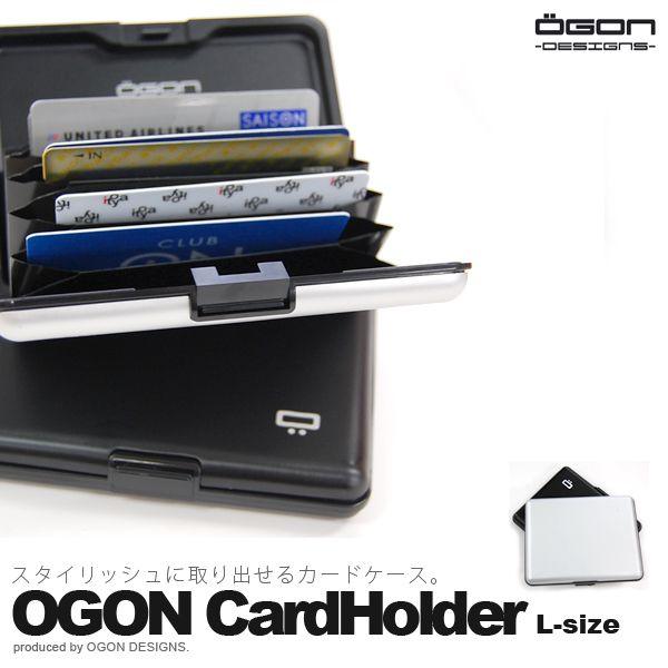 OGON オゴン カードホルダー Lサイズ オゴンデザインズ カードケース 名刺入れ｜foranew