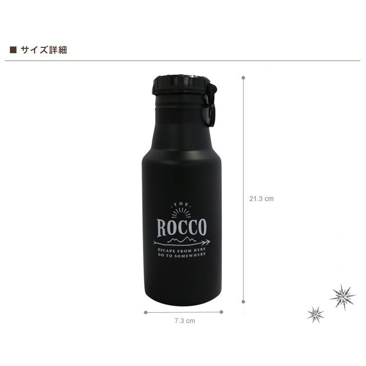 水筒 ロッコ ワンタッチボトル 500ml   ROCCO one touch bottle 500 K04-8081 水筒 ボトル スポーツ アウトドア｜foranew｜02