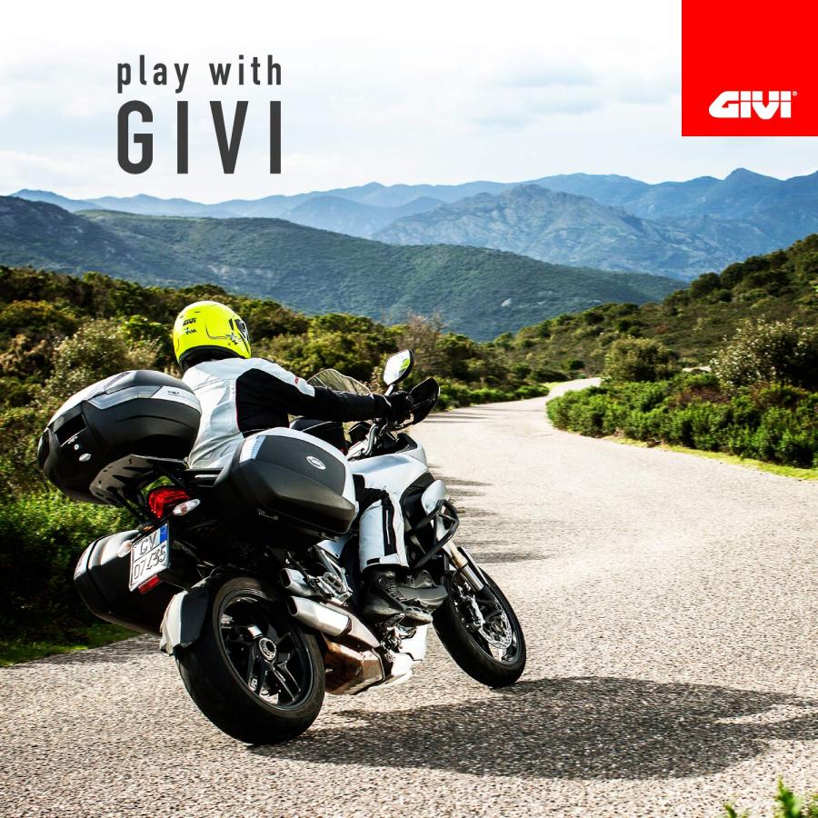 半額購入 GIVI(ジビ) バイク用 リアボックス モノロック 37L BLADEシリーズ B37NTB912 パールホワイト塗装 スモークレンズ 94833