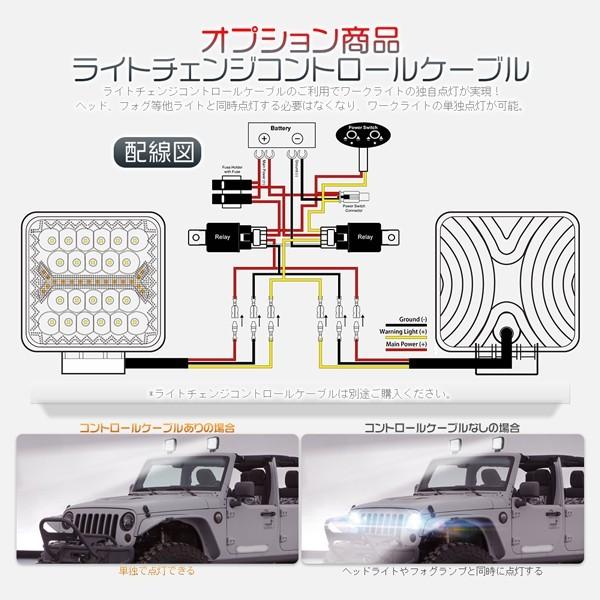 Led作業灯 60w 66w 指示灯 フラッシュ付 Ledワークライト ホワイト イエロー色切替 小型 Ip67 5発光モード 投光 集光両立 12v 24v兼用 1年保証 4個 Yg Fg Ledwle66w4t 未来技術研究所 通販 Yahoo ショッピング